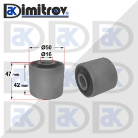 Тампон Ø 16 х Ø 50 х 47/42 mm